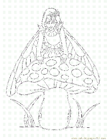 Coloring Pages Fairy Coloring Pages0001 (4) (Cartoons > Others 