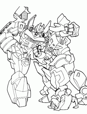 hatchet tranformers Colouring Pages
