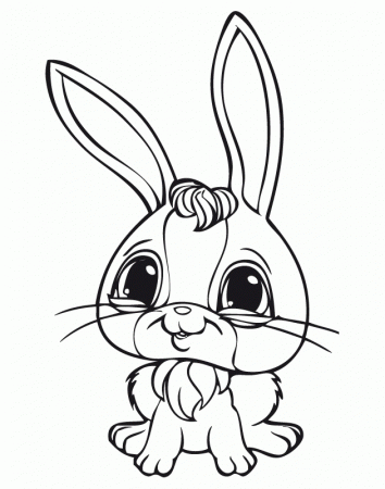 Littlest Pet Shop Coloring Pages for Kids- Printable Coloring Book 
