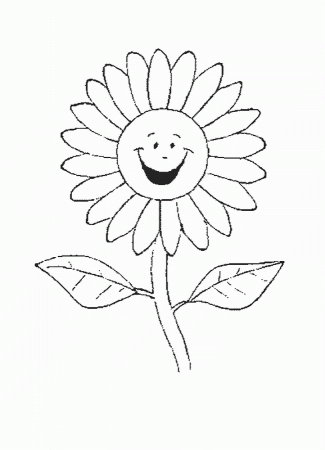 Flowers Coloring Pages For Kids | Flowers Coloring Pages | Kids 