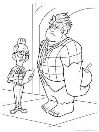 Wreck it Ralph Coloring Pages 39 | Free Printable Coloring Pages 