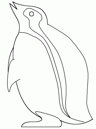 Penguin Facts Coloring Book Page