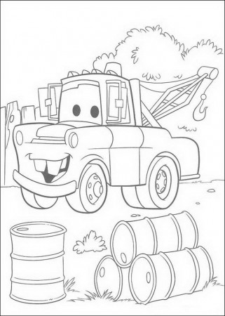 Cars coloring pages - | Kleurplaten