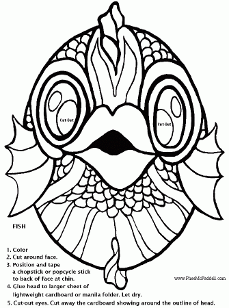 Mask Template Printable Tattoo Page 2