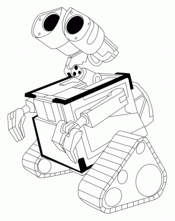 Best Wall E Coloring Pages Free Coloring Pages For Kids 259906 