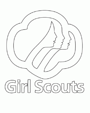 girl scout news Colouring Pages