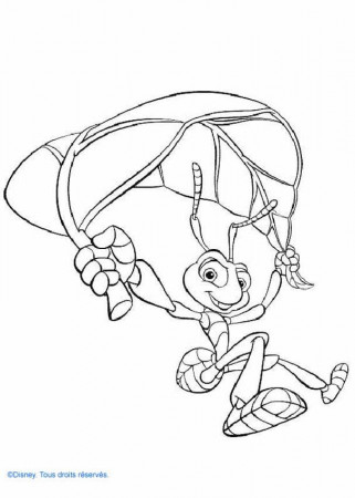 A Bugs life coloring pages - A bug's life 17