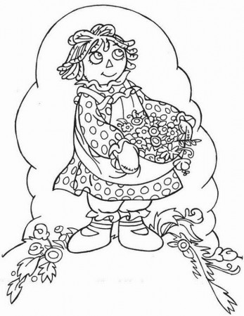 raggedy raggedy ann amaya Colouring Pages