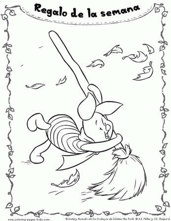 Winnie the Pooh coloring pages - Coloring pages for kids!