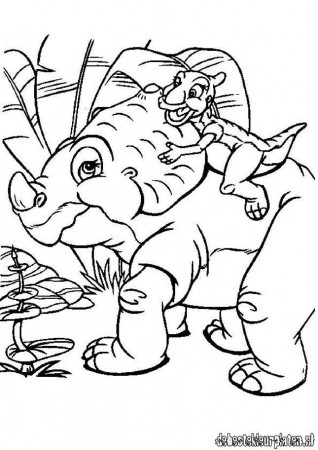 Littlefoot coloring pages - Printable coloring pages