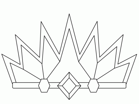 crown coloring page : Printable Coloring Sheet ~ Anbu Coloring 