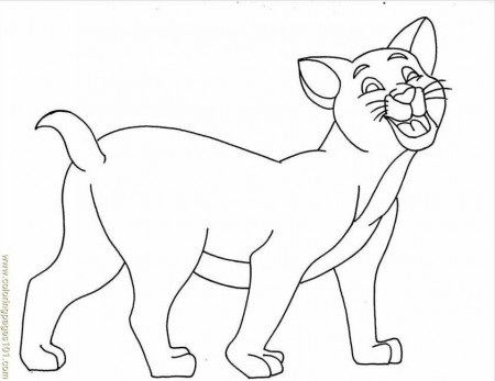 Coloring Pages Cat Coloring Pages 3 Full (Mammals > Cats) - free 