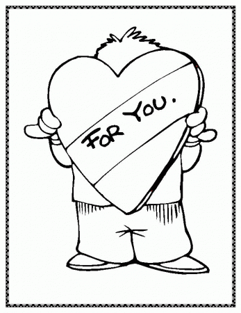 Valentine Coloring Pages