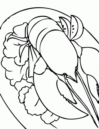 Games Lobster Coloring Pages Kids Colouring Pages 184807 Iphone 