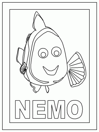 Finding Nemo Coloring Pages | Disney Coloring Pages
