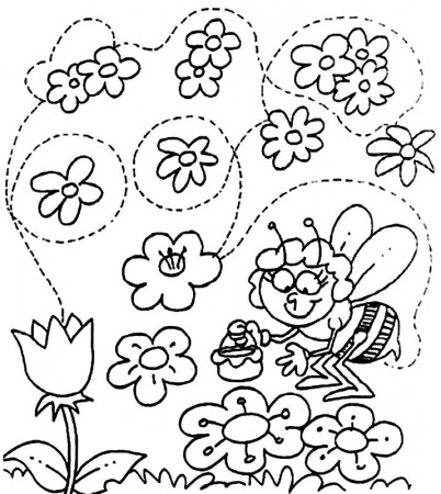 Spring Coloring Pages Printable | Free coloring pages