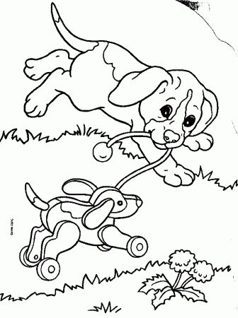 Puppies Colouring Pages- PC Based Colouring Software, thousands of 