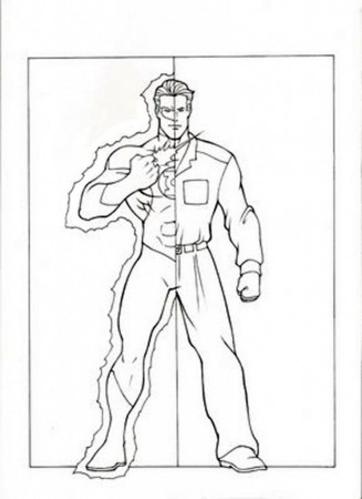 Funny: Detailed Green Lantern Coloring Pages Picture, ~ Coloring 