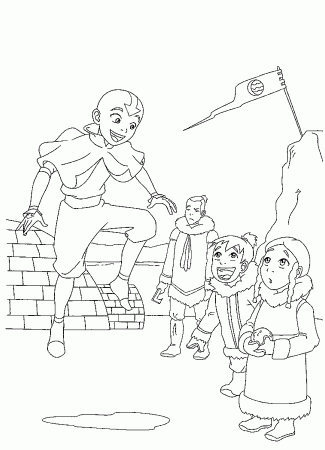 Avatar Coloring Pages