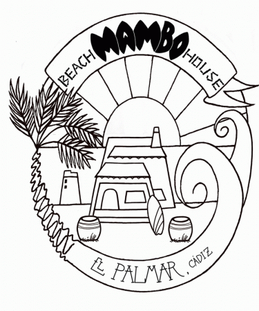 Kathryn Hockey OCA Learning Log: Commission: Mambo Beach House Logo
