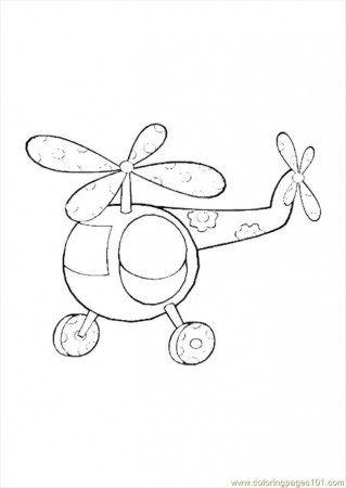 toy helicopter Colouring Pages (page 2)