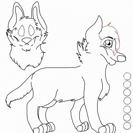 Reference Sheet Lineart Updated by Quarter-moon-wolf on deviantART