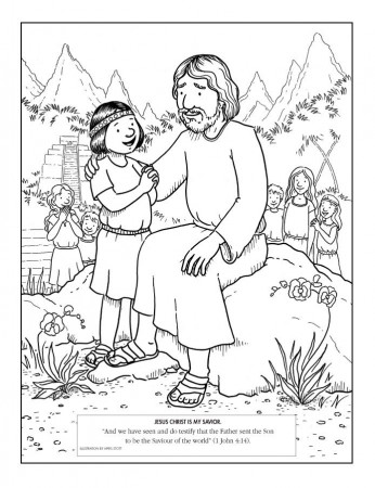 Primarily Inclined: Coloring pages from LDS.org