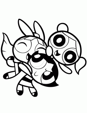 Cartoon Network Powerpuff Girls Coloring Page | HM Coloring Pages