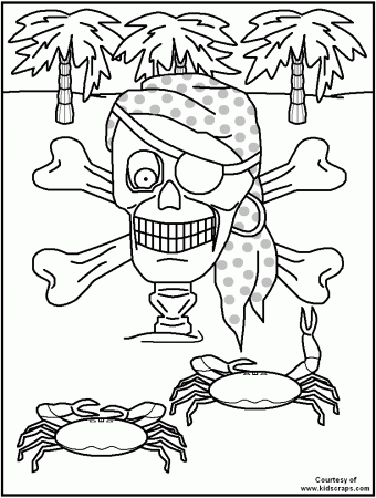 es and pirates Colouring Pages (page 2)