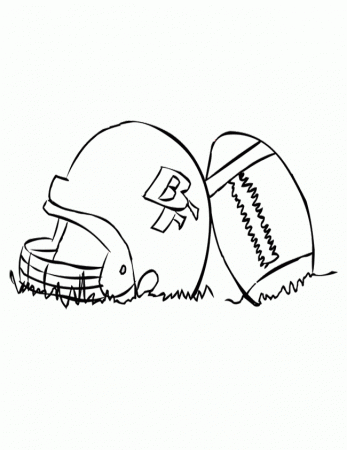 Helmet-And-Football-Coloring- 