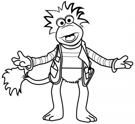 Fraggle Rock Coloring Pages | Disney coloring pages, Star coloring pages, Coloring  pages