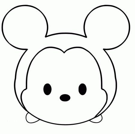 Tsum Tsum Coloring Pages - Coloring Pages For Kids And Adults