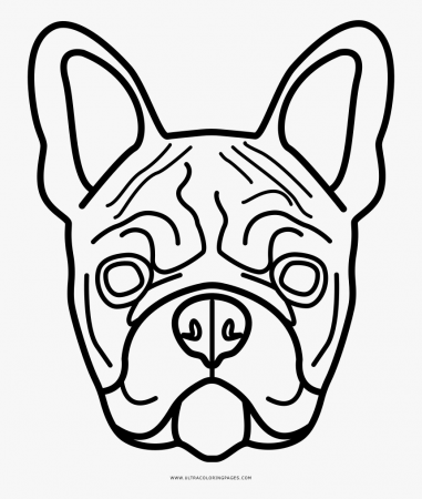 Coloring Pages Free Download - French Bulldog Coloring Pages, HD Png  Download , Transparent Png Image - PNGitem