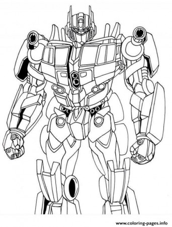 Transformers 72 Coloring page Printable