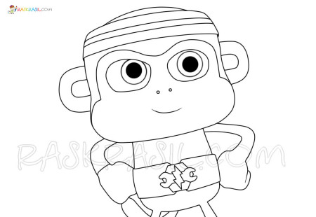 Chico Bon Bon Coloring Pages | Free ...