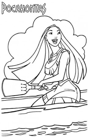 Cartoon ~ Printable Princess Pocahontas Coloring Pages ~ Coloring Tone