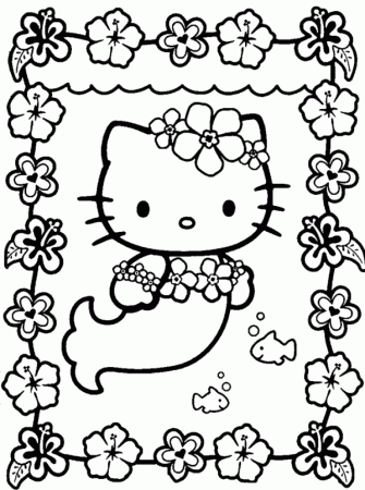Baby Coloring Pages Hello Kitty - Coloring Pages For All Ages