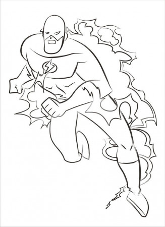 First Paper The Flash Love Coloring Pages Coloring Panda ...