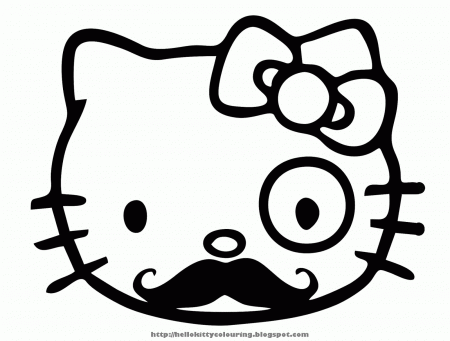 Valentine Day Hello Kitty Coloring Book Pages - Colorine.net | #8865