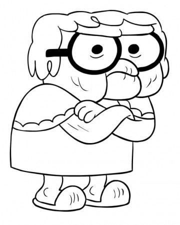 Big City Greens Coloring Pages - Free Printable Coloring Pages for Kids