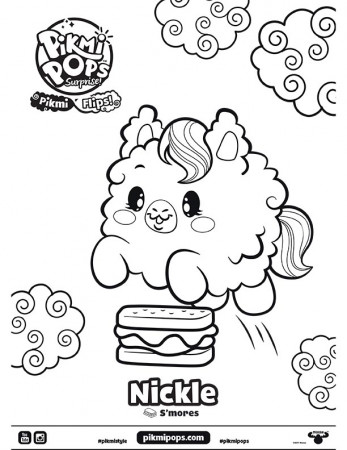 pikmi-pops-surprise-season-3-flips-coloring-sheet-nickle – Kids Time