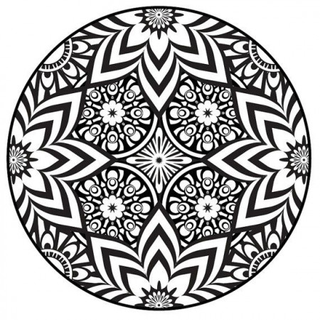 Mandala Coloring Pages for Adults & Kids - Happiness is Homemade