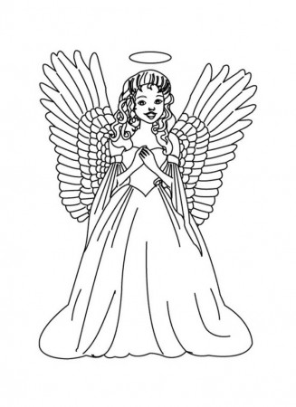 Angel Coloring Pages – coloring.rocks!