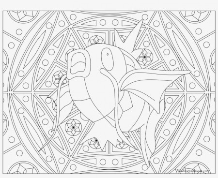 129 Magikarp Pokemon Coloring Page - Pokemon Adult Coloring Pages  Transparent PNG - 3300x2550 - Free Download on NicePNG