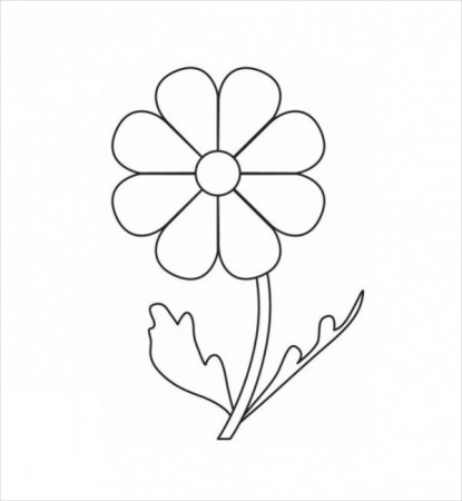FREE 19+ Flower Coloring Pages in PDF | AI