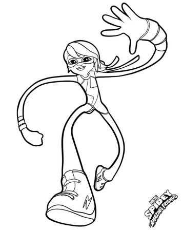 Spidey Coloring Pages