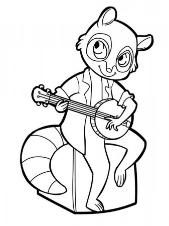 Free Banjo coloring pages. Download and print Banjo coloring pages