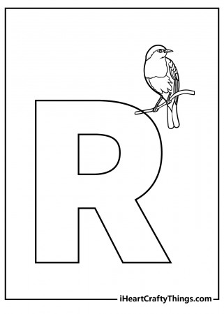 Printable Letter R Coloring Pages (Updated 2023)