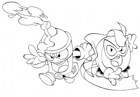 super zings coloring pages 29 – Having fun with children