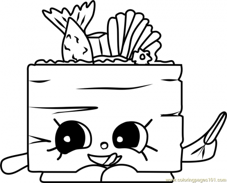 Suzie Sushi Shopkins Coloring Page for Kids - Free Shopkins Printable Coloring  Pages Online for Kids - ColoringPages101.com | Coloring Pages for Kids